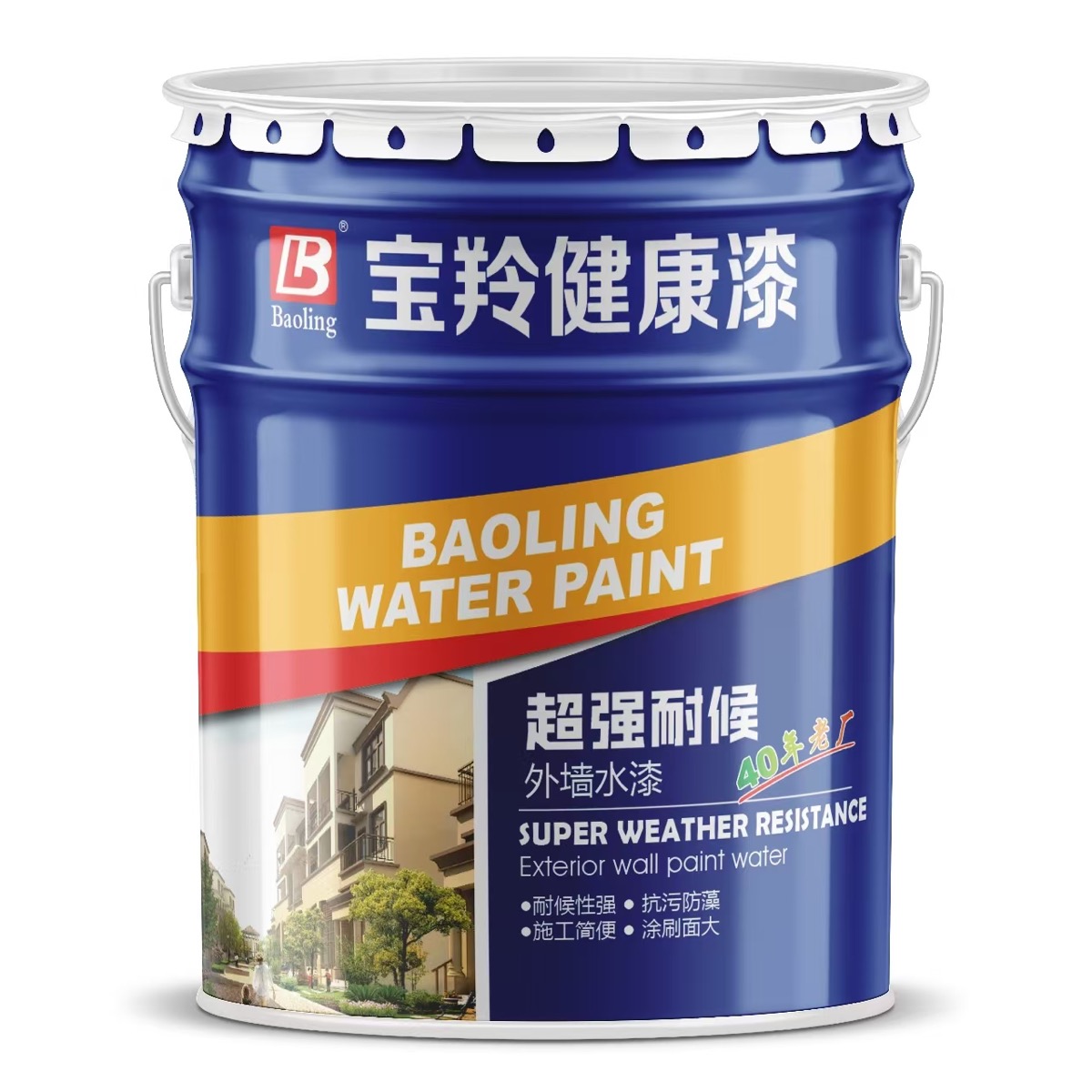 超强耐候外墙水漆